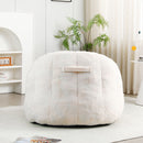 Beanbag Chair, Beanbag Sofa Chair With Armrests Stuffed High Density Foam by Unique Piece Furniture