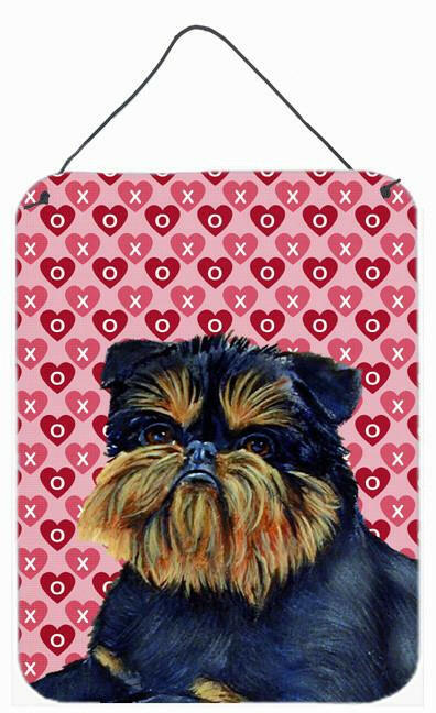 Brussels Griffon Hearts Love and Valentine's Day Wall or Door Hanging Prints