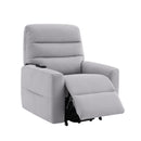 Freddie - Power Motion Recliner With Lift - Gray by HouseOfZazla