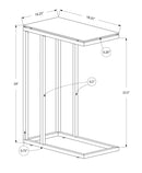 C-Shaped Accent Table for Living Room by HouseOfZazla