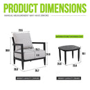 Outdoor Patio Furniture Set by HouseOfZazla