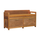 Oxford - 2 Drawer Storage Bench - Beige by Unique Piece Furniture
