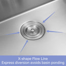 Laundry Workstation Undermount Utility Sink, Deep Single Bowl