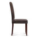 Acadian - Upholstered Parson Dining Chair (Set of 2) by HouseOfZazla