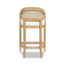 Americana - Mid-Century Modern Cane Back Counter Stool by HouseOfZazla