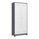 Lockers With Locking Doors, Adjustable Shelves, High Broom Tool Storage Cabinet by HouseOfZazla