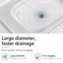 36" Ceramic Basin Sink, 0.8" Ultra-Thin Profile