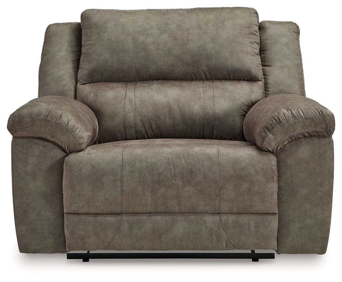 Laresview - Zero Wall Wide Seat Recliner - Fossil, photo 3 of 7