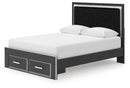 Zuraleus - Upholstered Panel Platform Storage Bed by Unique Piece Furniture