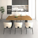 Rectangle Extendable Dining Table for 6-10 People