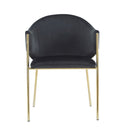 Modern Upholstered Dining Chair With Frame And