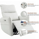 29.92" 270 Power Swivel Rocker Recliner Chair, Electric Glider Reclining Sofa With USB Ports, Power Swivel Glider, Rocking Chair Nursery Recliners For Living Room Bedroom by Unique Piece Furniture
