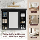 Wall Mounted Bathroom Storage Cabinet With Mirror Door