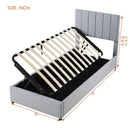 Upholstered Platform Bed With A Hydraulic Storage System by HouseOfZazla