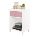 Nightstand With 1 Drawer 1 Shelf by HouseOfZazla
