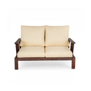 4 Pieces Outdoor Sofa Set with Cushions and Coffee Table