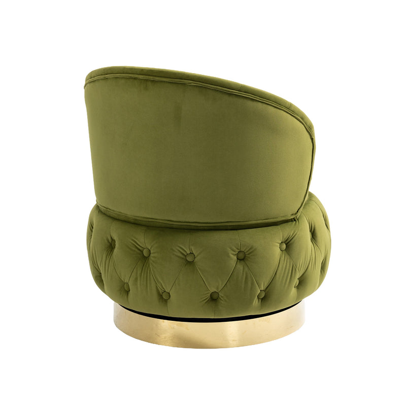 360 Degree Swivel Cuddle Barrel Accent Storage Chairs, Round Armchairs with Wide Upholstered, Fluffy Velvet Fabric Chair for Living Room, Bedroom, Office, Waiting Rooms