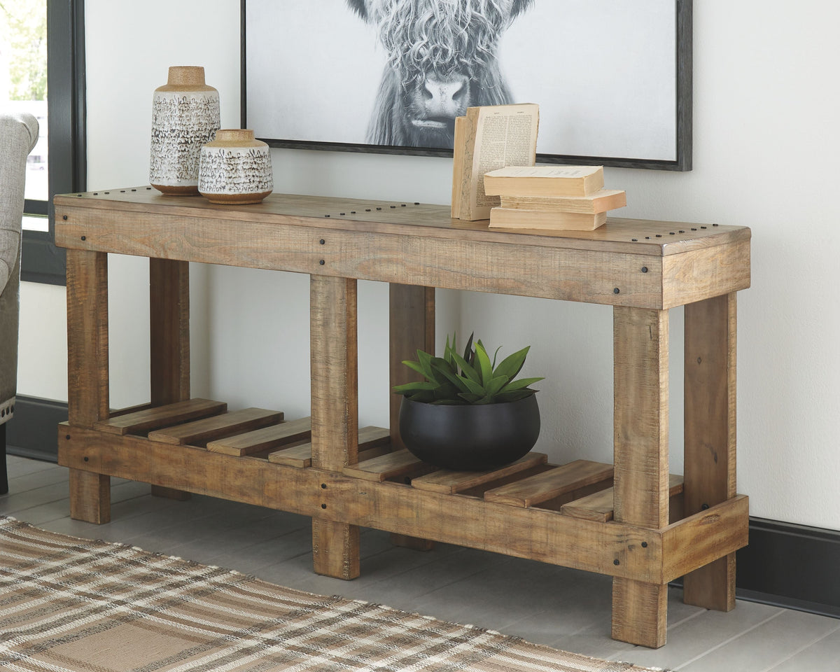 Susandeer - Console Sofa Table - Brown, photo 3 of 7