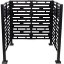 3.5x3.5FT Metal Air Conditioner Privacy Fence with Planter Boxes by HouseOfZazla