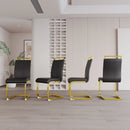 Side Dining Room Chair, Padded Seat High Back by Unique Piece Furniture