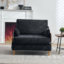 Mid Century Modern Foldable Sofa Bed, 3 In 1 Convertible Sleeper With 3 Pillows by HouseOfZazla