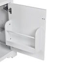 Elegant Bathroom Vanity With Ceramic Sink, Soft Close Door, Adjustable Shelf by HouseOfZazla