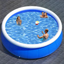 Inflatable Swimming Pool 244" x 63" Butterfly Design