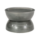 Sparling Modern Iron Hourglass Coffee Table by HouseOfZazla