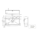 Modern Farmhouse Drop-In Workstation Kitchen Sink with Apron Front by HouseOfZazla