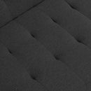 Modern Sofa Bed With Wood Frame And Stainless Legs by HouseOfZazla