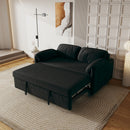 Sofa, Dual Purpose Lounge With Retractable Queen Size Bed