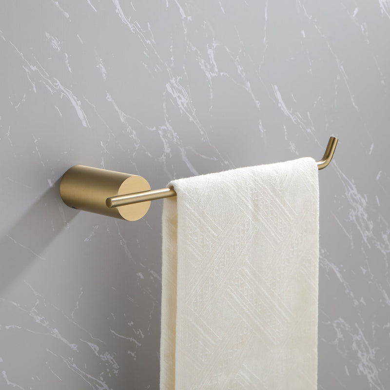 4 Piece Stainless Steel Bathroom Towel Rack Set Wall Mount Bathroom Accessories