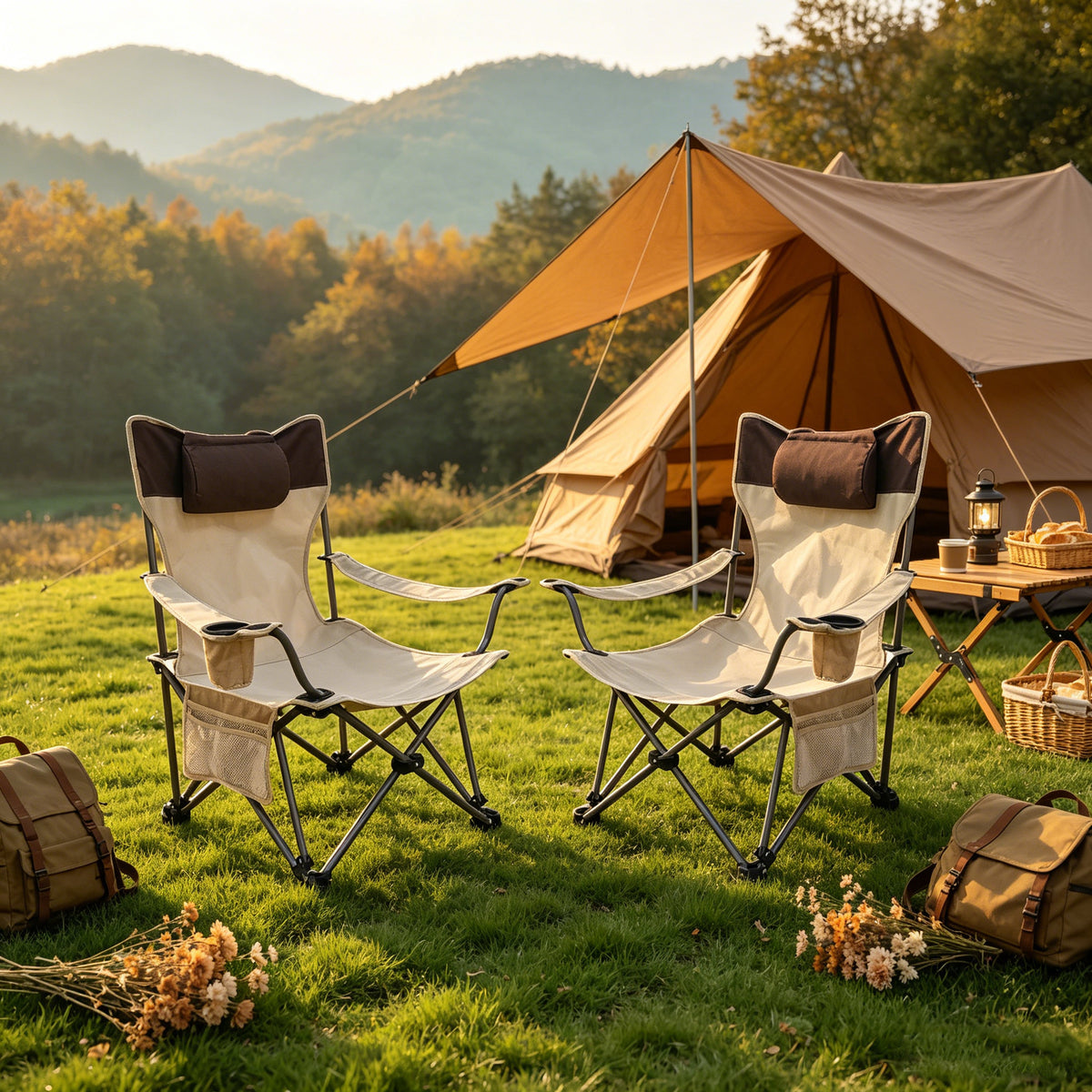 2PCS Outdoor Camping Chairs, photo 6 of 10