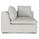 Jasmine - Right Arm Sofa Module - Gray by HouseOfZazla