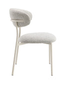 Kalam - Fabric Side Chair (Set of 2) - Light Gray by HouseOfZazla