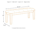 Ralene - Upholstered Bench