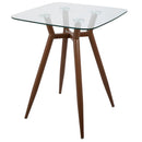 Clara - Mid Century Modern Square Table by HouseOfZazla