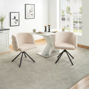 270 Degree Swivel Upholstered Desk Chairs (Set of 2) by Unique Piece Furniture