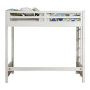 Celerina - Twin Loft Bed - Weathered White