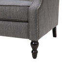 Dunham Contemporary Fabric Tufted Oversized Pushback Recliner