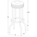Bar Height Stool Vintage Style (Set of 2)