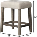 Transitional Backless Counter Stool (Set of 2) by HouseOfZazla