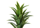 47" Tall, Artificial Plant, Dracaena Tree, Indoor, Faux, Fake, Floor, Greenery, Potted, Real Touch, Decorative - Green / Black by Unique Piece Furniture