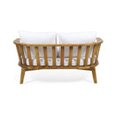 4-Pieces Acacia Wood Patio Furniture Set with Cushions by HouseOfZazla