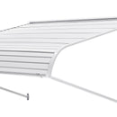 Window Awning Door Canopy 48x42 in Aluminum Alloy