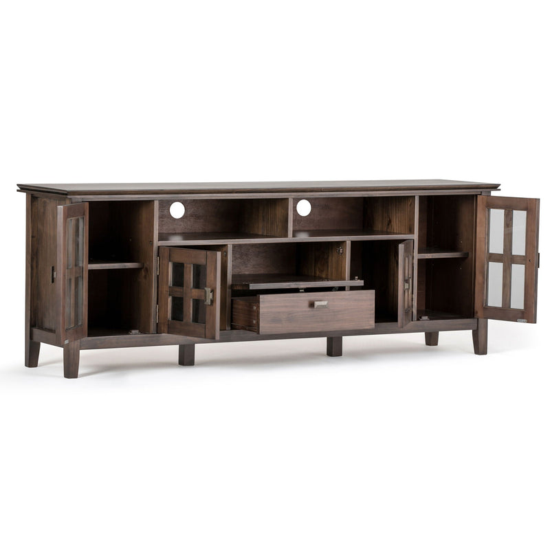 Artisan - TV Media Stand - Natural Aged Brown, photo 5 of 11