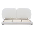 Extra Thick Upholstered Platform Bed Frame