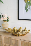 19.7x10.6x5.5" Decorative Shell Bowl