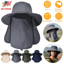 Fishing Bucket Hat Wide Brim Breathable Unisex Hat by LJGDeals