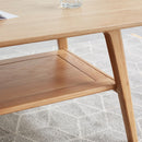 Low Coffee Table With Storage Shelf by Unique Piece Furniture
